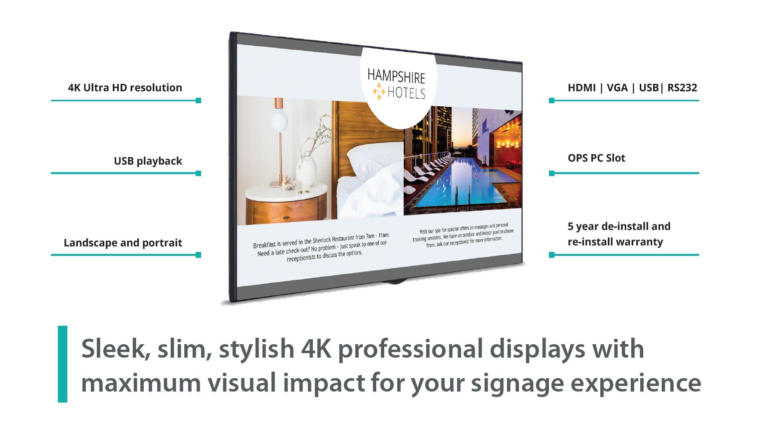 Benefits of Sedao Digital Signage