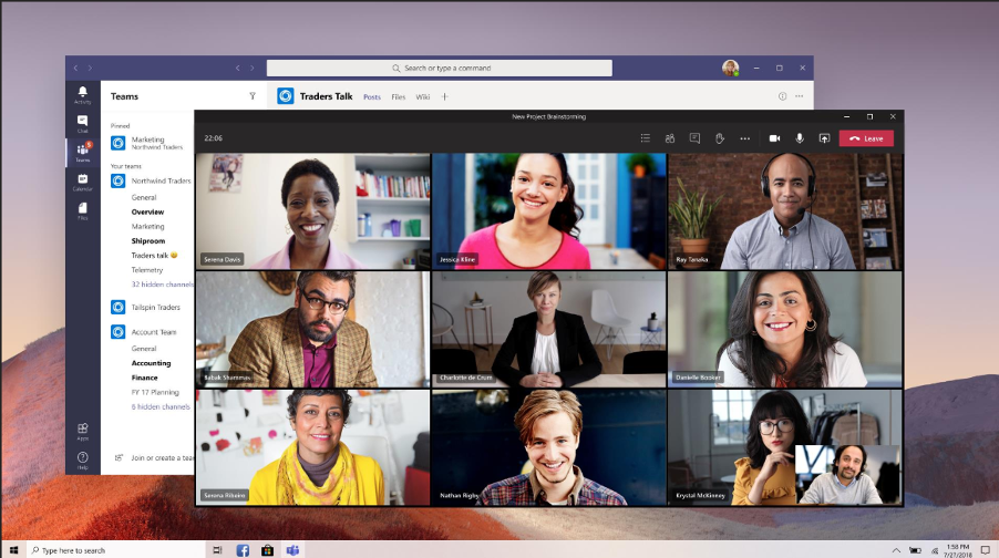 How to access MS Teams new viewing options