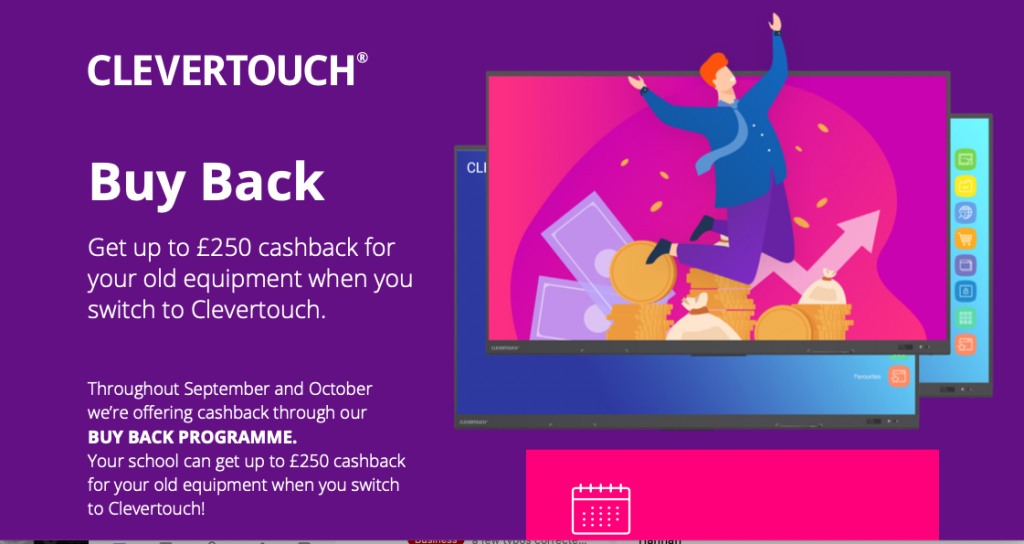 Clevertouch Buy back Scheme | Link ICT